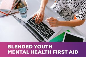 Blended Youth Mental Health First Aid logo